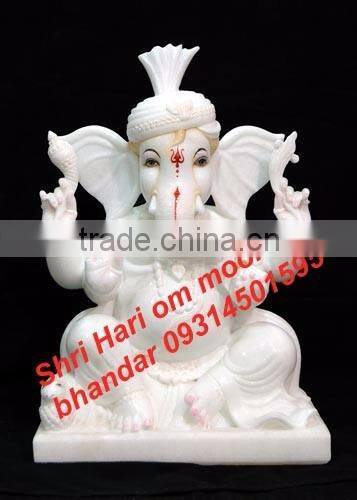 Beautiful Ganesha Statue in marble