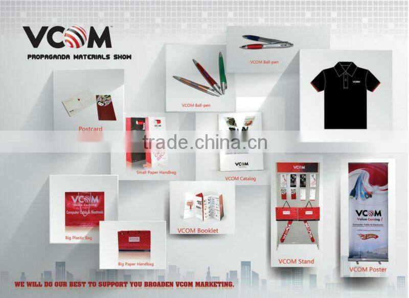 VCOM brand 3.5 STM/2RCA M Audio Vedio cable