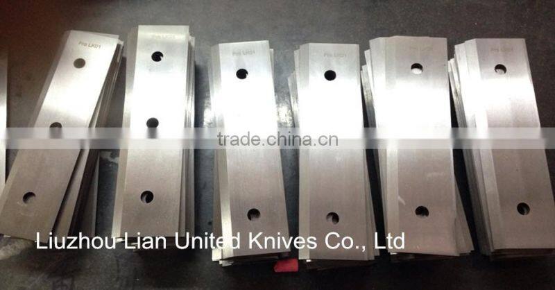 D2 rubber crusher blade for Emma, Rapid, Tria machine