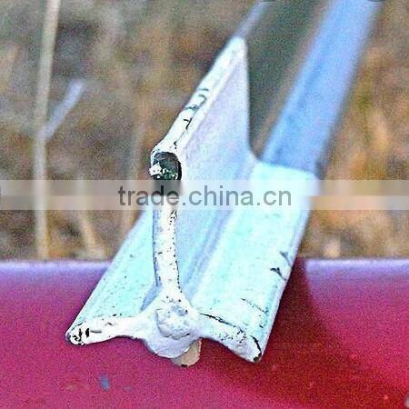 10ft t post american steel fence t bar fence post