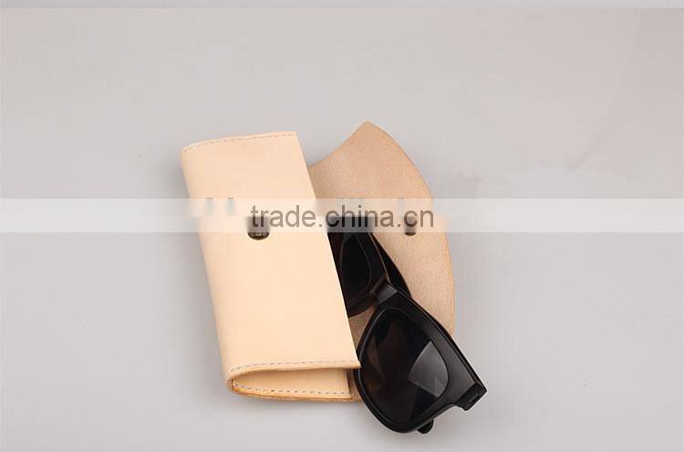 Leather sunglass packaging Industrial Use and Accept Custom Order small case/bags