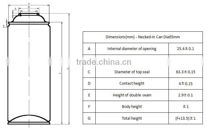 spot-color printing 400ml aerosol spray cans tinplate packaging china