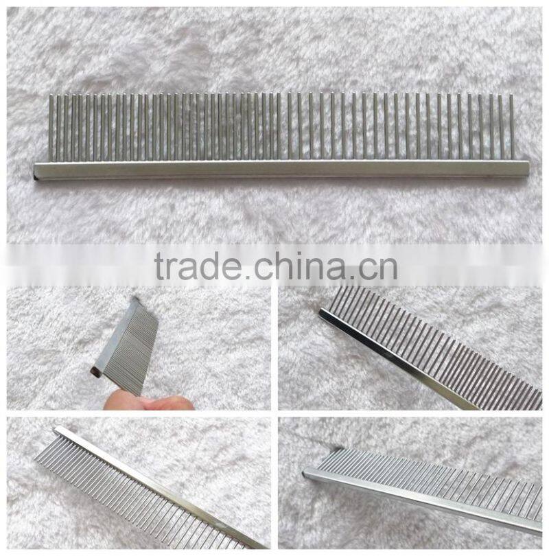 Bulk metal good dog comb with high quality