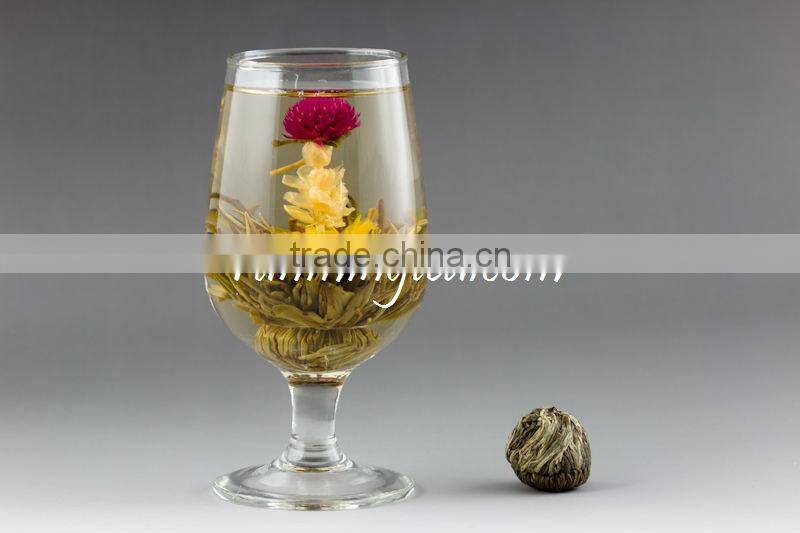 Qing Tou Yi He Red Amaranth's Affection Flowering Tea