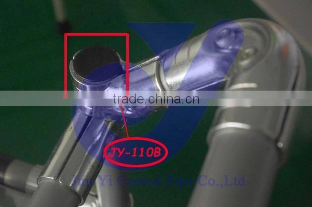 JY-110B|Black cover for lean pipe|Plastic pipe cap for production line