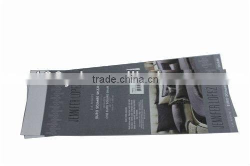 Cheap custom card printed for home textile