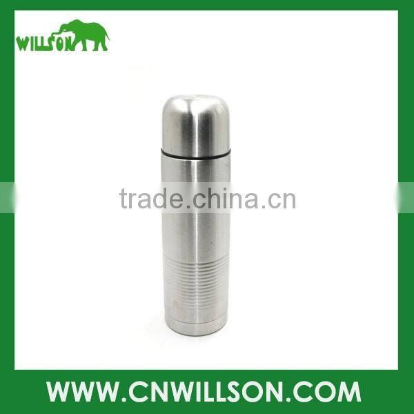 2016 Fashion stylish stainless steel thermos bottle with belt