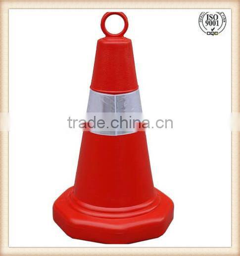 50CM PE Best Traffic Safety Cones With Ring