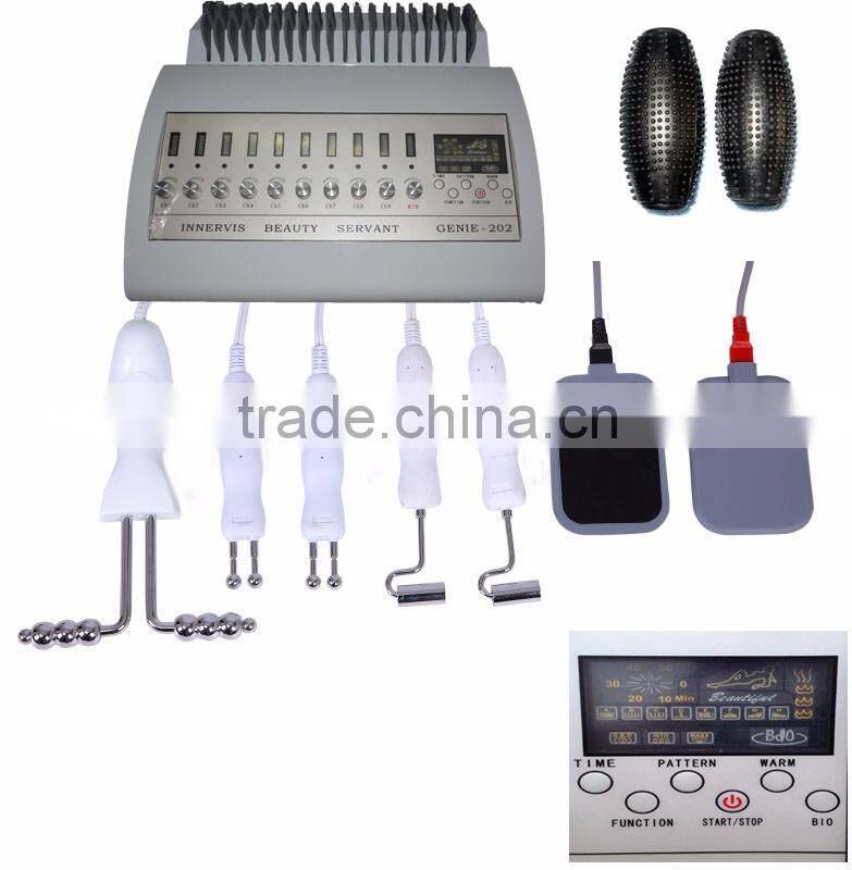 2016 Hot-sale portable ems bio microcurrent muscle stimulation slimming beauty equipment machine