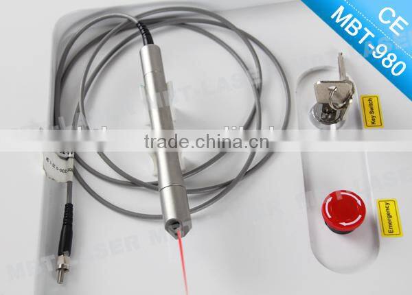Beijing new product 30W diode laser 980nm vascular vein stopper spider vein / laser vascular removal machine / laser for face