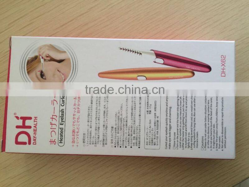 Mini heated eyelash curler electric eyelash curler