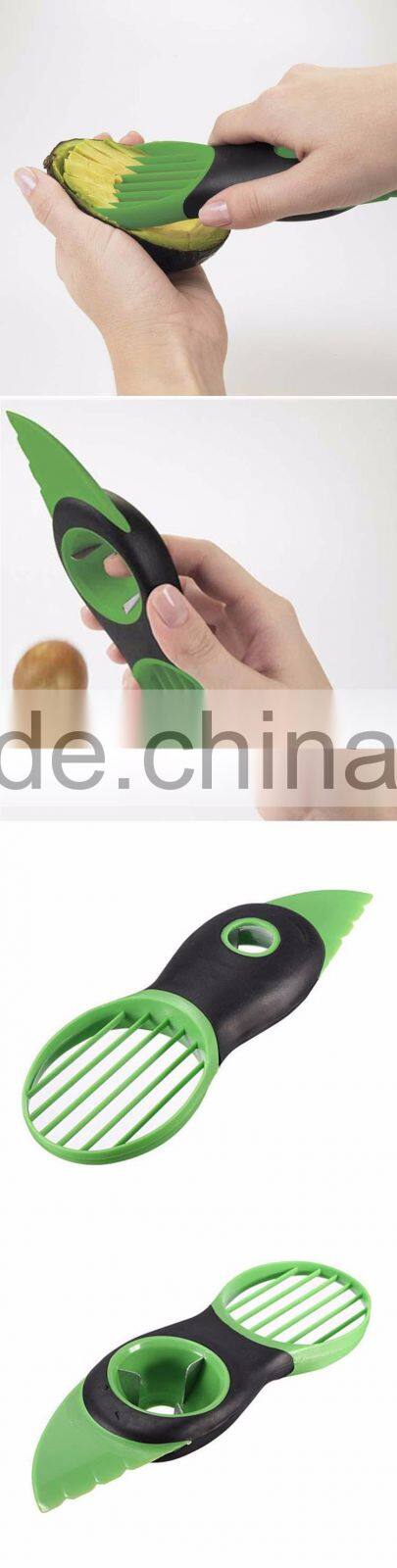 As Seen On TV 3-In-1 Avocado Cutter Plastic Fruit Knife Avocado Slicer