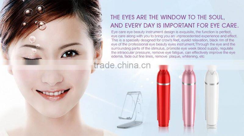 Beauty product manufacture portable massage table anti dark circle eye massage pen