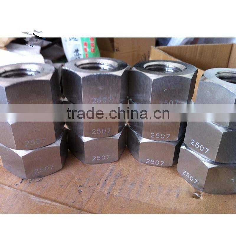 Inconel601 high strength hardware fastener din standard stainless steel hexagon nut din 934