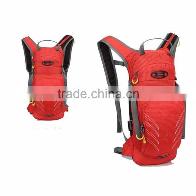 New Style Promotional Polyester Plaid Fabric cheap hydration pack