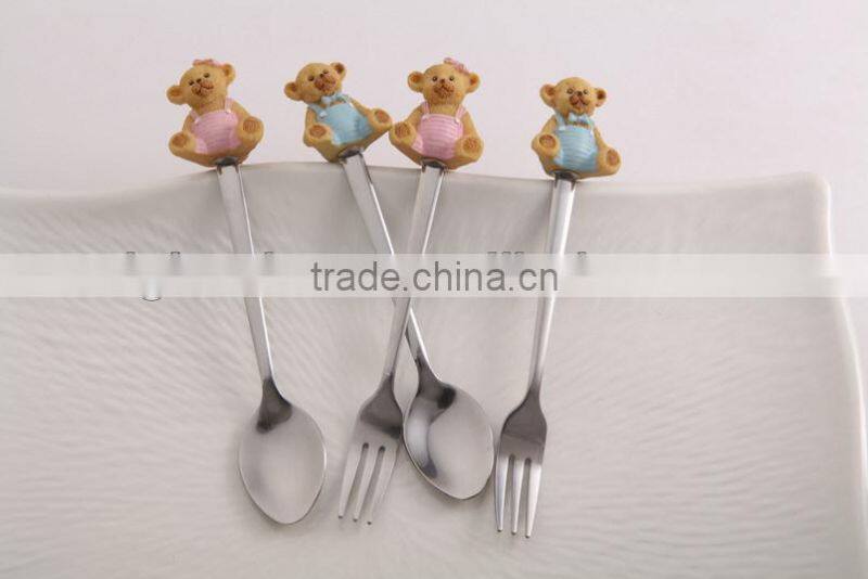 Handmade polyresin icecream spoon, flutter spoons