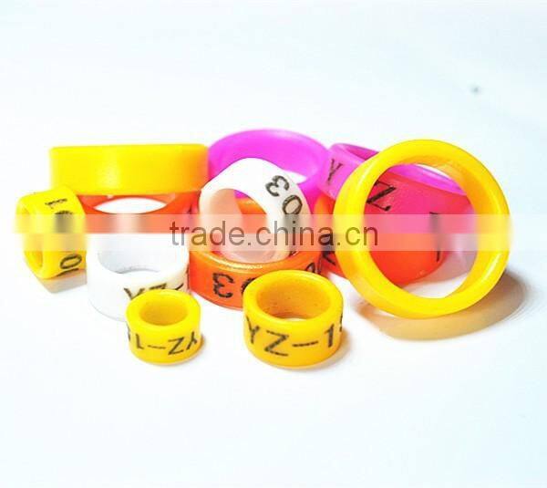 2017 animal tag chicken rings 6-18mm custom