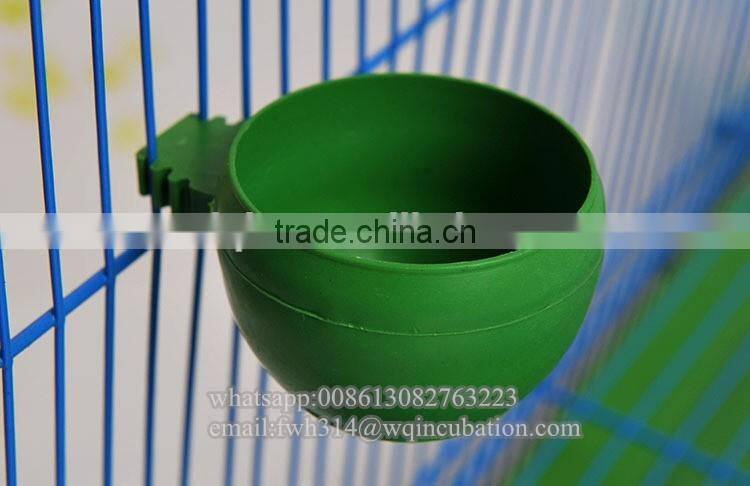 Plastic Bird Feeders Fruit Food Fork Install Cage Accessories