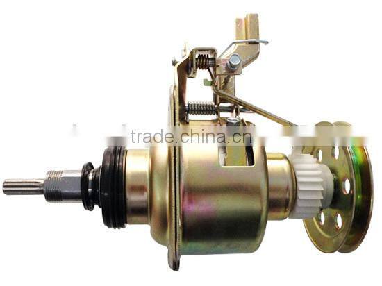 washing machine clutch with shaft