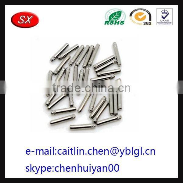 Custom Precision Metal Deep Drawn small double - end precision knurled shaft