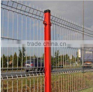 pvc coated railway fence(factory)