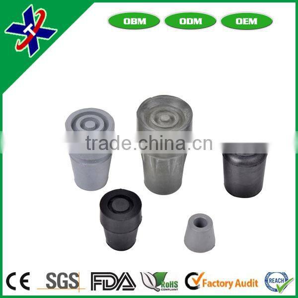 EPDM,silicone,NR,NBR and recycled rubber rubber feet for chair