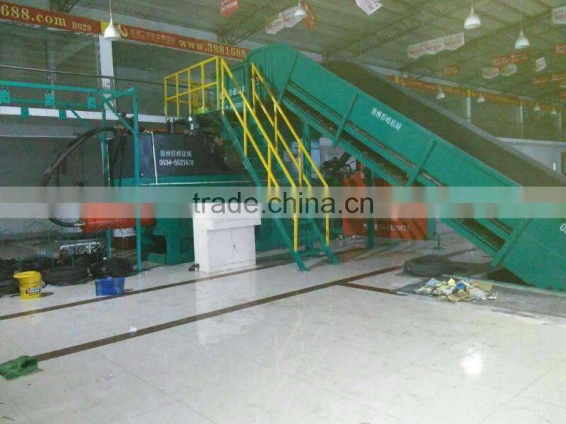 Automatic hydraulic waste paper baler machine