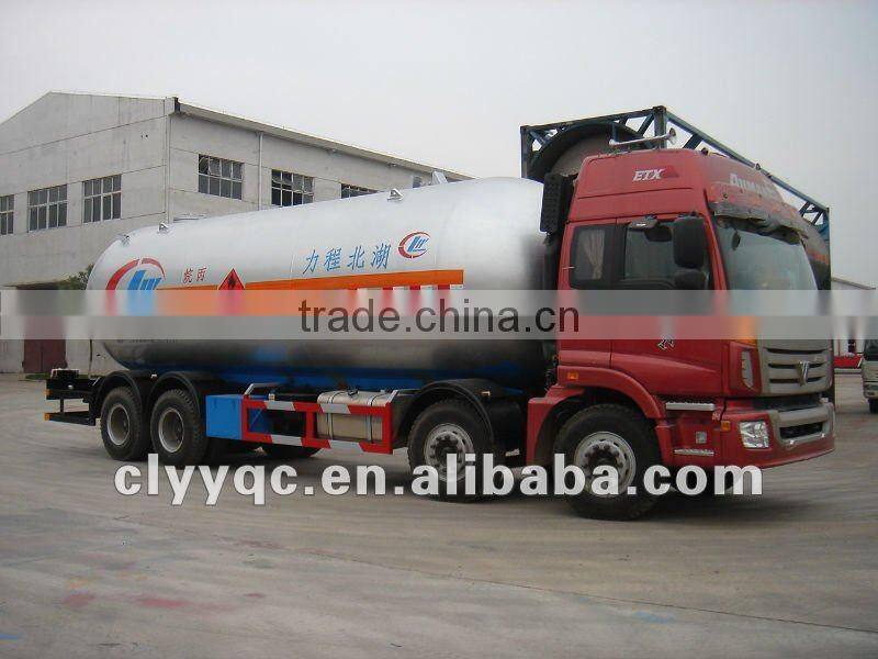 China 3axle tanker trailer 56m3 propane trailers NEW!
