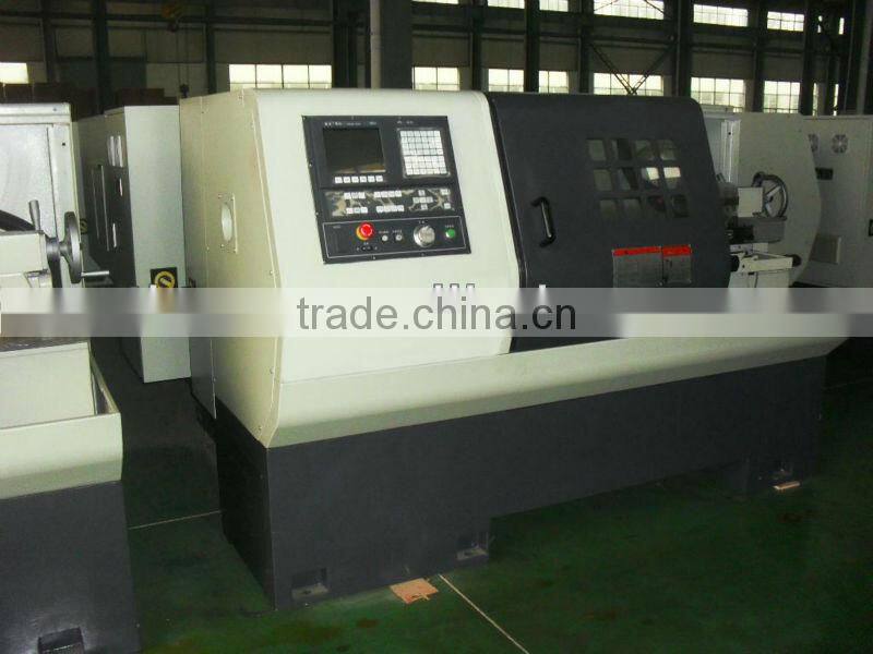CK-500A Flat Bed Type CNC Lathe with Spindle bore 80mm