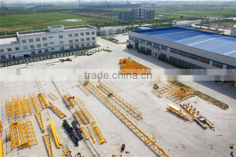 Tower crane manufacturers most popular 8 ton tower crane QTZ100- TC5615 for sale