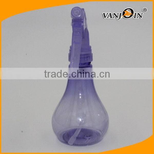 Empty 16oz 500ml Amber plastic Spray Bottle with black trigger spray