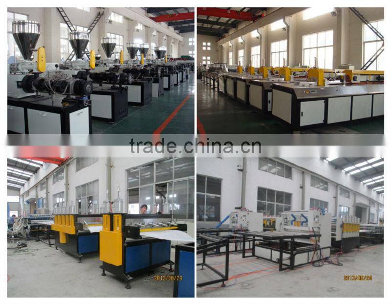 Automatic Plastic PC/PVC Corrugated Roofing Sheet Making Machinery, Plastic Roof Tile Production Line