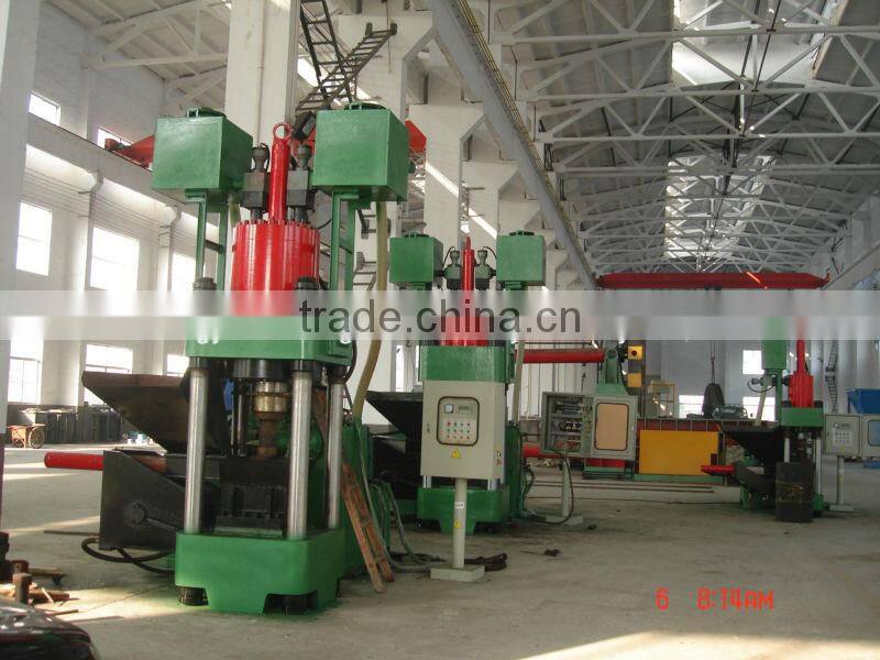 Hydraulic metal scrap Briquetting Press