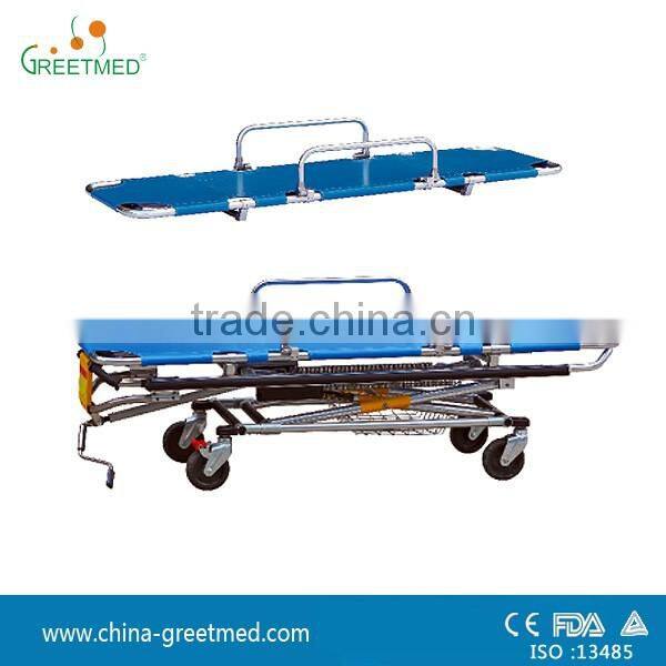 hospital emergency stretcher bed
