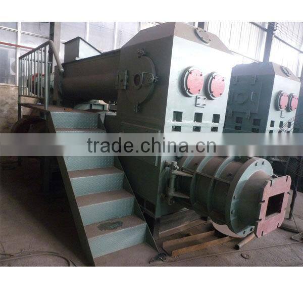 large output daily automatic extruding clay hollow brick making machine
