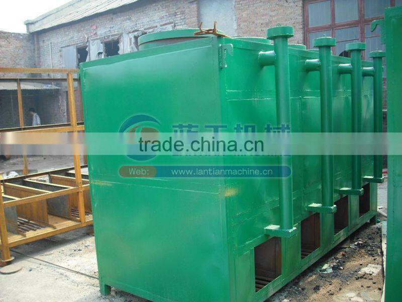 small type biomass briquette carbonization stove / air flow wood charcoal carbonization furance