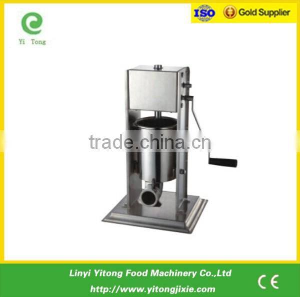 Manual stainless steel hot sale hand operate hydraulic sausage stuffer