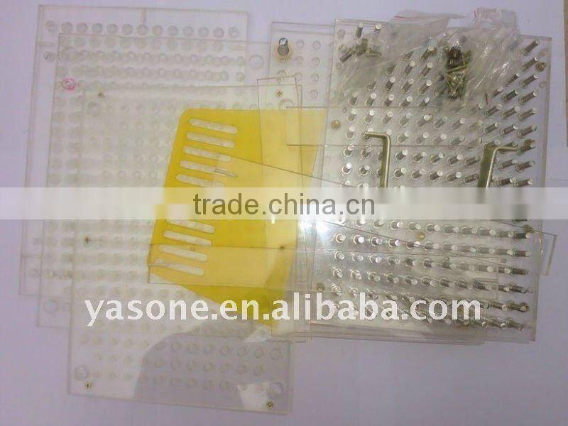 209 holes Manual Capsule filling machine capsule filler + tamping tool