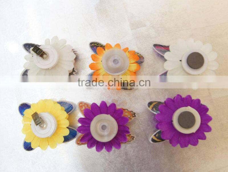 LED fiber optic butterfly Chrismas butterfly LED butterfly Flashing Multi-Color Changing Fiber Optic LED Butterfly