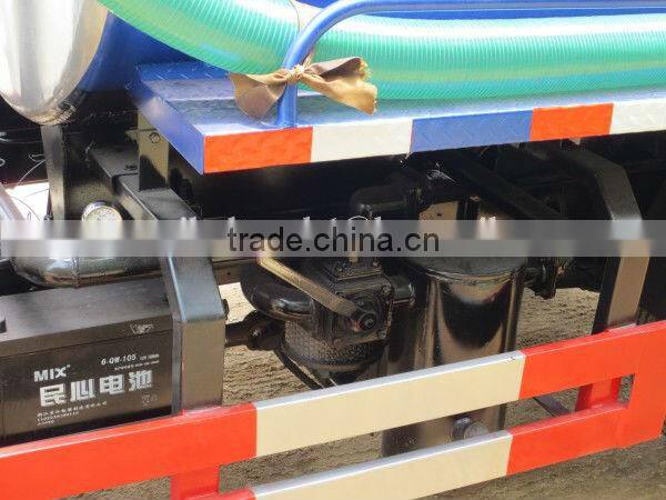 FONTON FORLAND 4*2 Mini fecal suction truck 2000L to 3000L