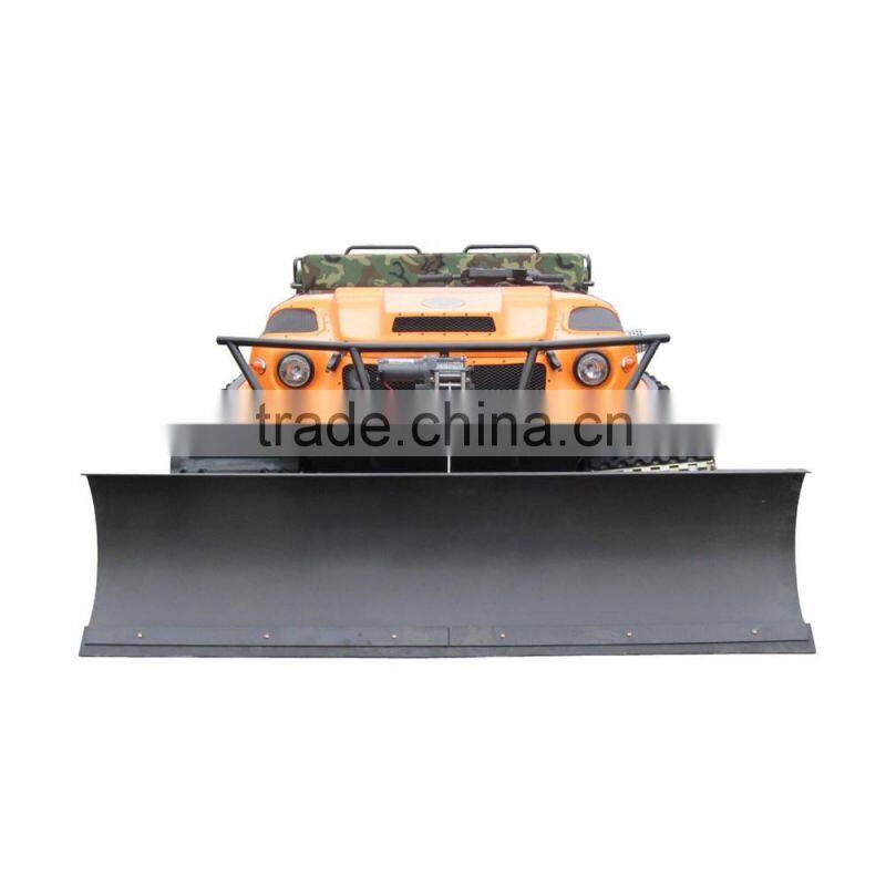 XBH 8x8-2 Amphibious vehicle with forklift reversible Snow Plough Shovel snow special car Snow Cleaning Vehicle
