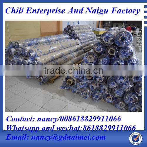china foshan factory price soft pvc printing clear packing film roll