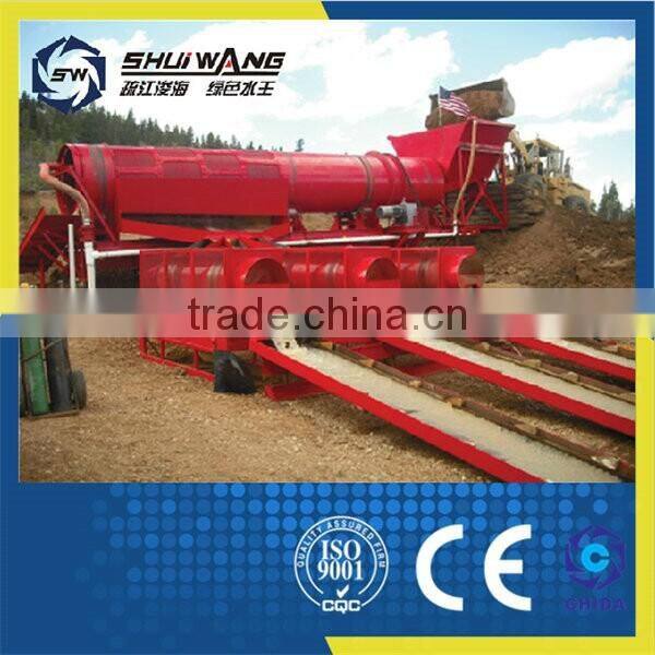 Bucket wheel and chain gold dredging machine/gold diamond dredging boat for sale