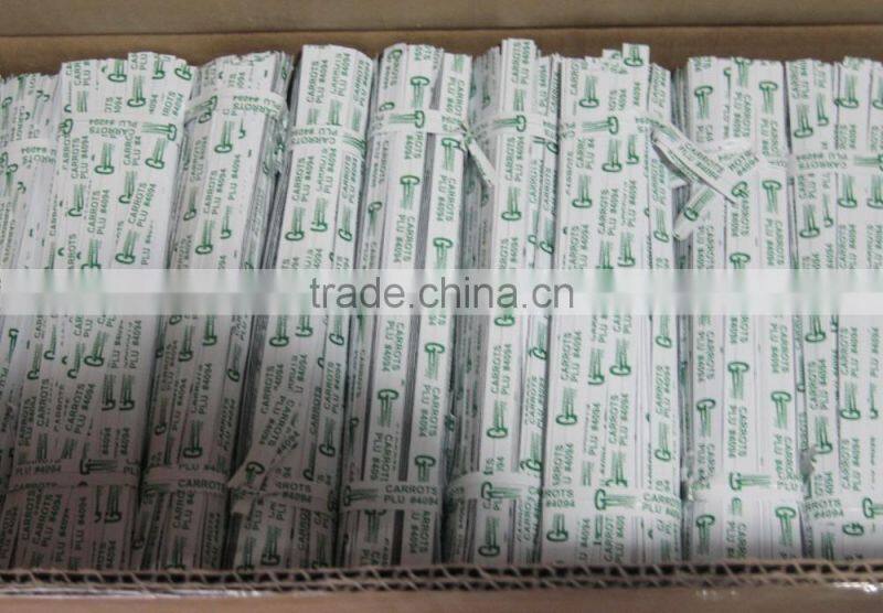 Farm Use Waterproof High quality Paper Printed vegetable twist tie