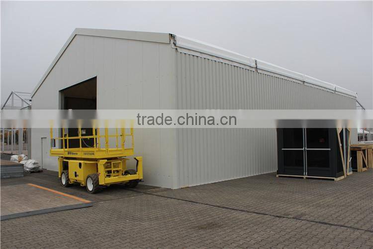 Temporary tent & storage solution warehouse - industrial building