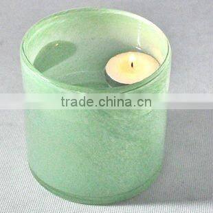 COLORED DECORATIVE SOY CANDLES JAR