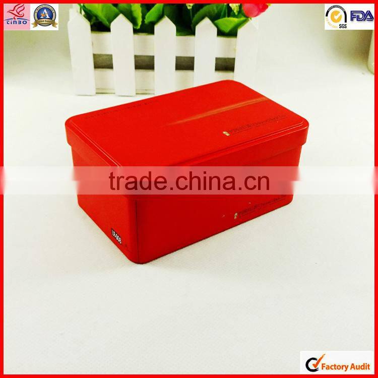 supplier custom american rectangle ginseng tin box