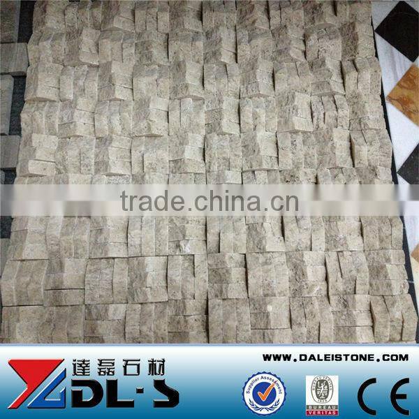 Beige Marble Natural Stone 3D Mosaic Tile