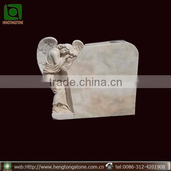 Yellow Marble Monument In Stock