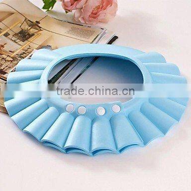 silicone baby shower favor tearless shield cap hat no water in eye ever